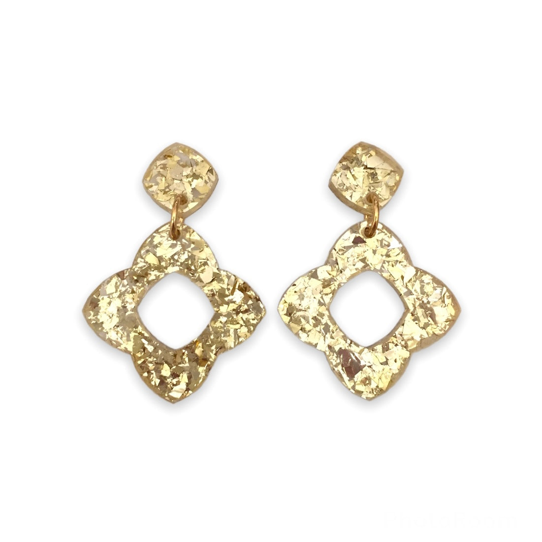 Santorini Drop Earrings - Gold