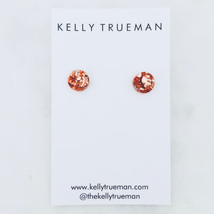 Small Studs - Rose Gold