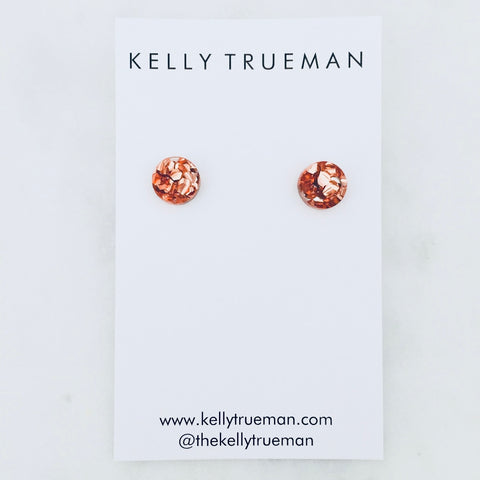 Small Studs - Rose Gold